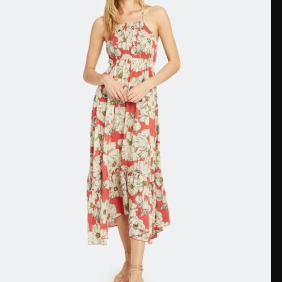 Free People Dresses & Skirts - NWT Free People Heat Wave Maxi Dress Floral Red